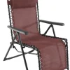 Fauteuil relax Luno rouge