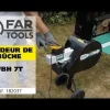 Fendeur de bûche horizontal 7T 1050 W FARTOOLS