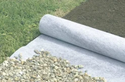 Feutre polyester allées et terrasses GEOTEX gris 1x25m