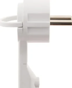 Fiche extra plate 16A blanc