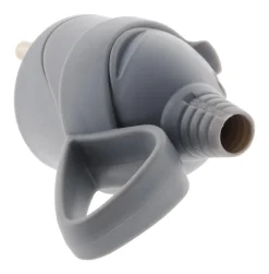 Fiche mâle 16A anneau gris NF