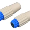 2 fiches coaxiales OPTEX femelle 9.52mm