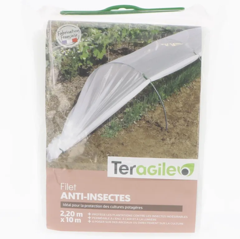 Filet anti-insectes transparent 2,20x10 m TERAGILE