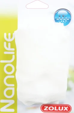 2 filets en nylon pour masse filtrante aquarium 4-6L