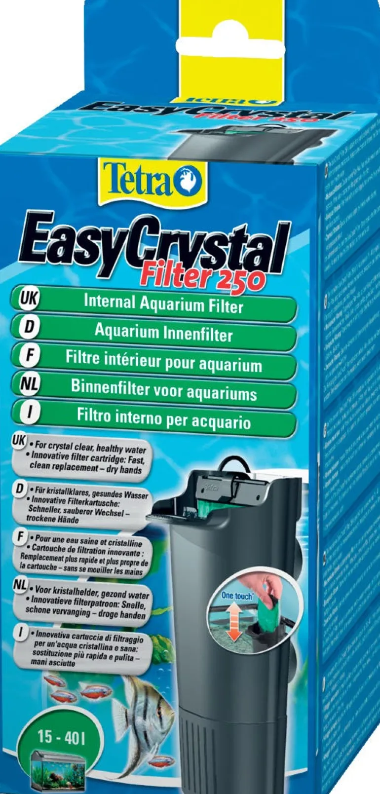 Filtre tetra EasyCrystal 250 - aquarium 15 à 40L