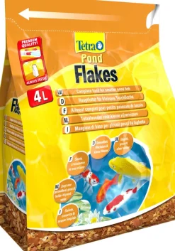 Flocons pour poissons de bassin TetraPond FlakesL