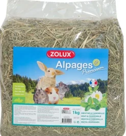 Foin des alpages premium aromatisé menthe-camomille