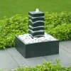 Fontaine Borgo avec éclairage Led - L.50 x H.58 x l.50cm