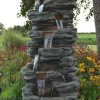 Fontaine Corte avec éclairage Led - L.87 x H.201 x l.70cm