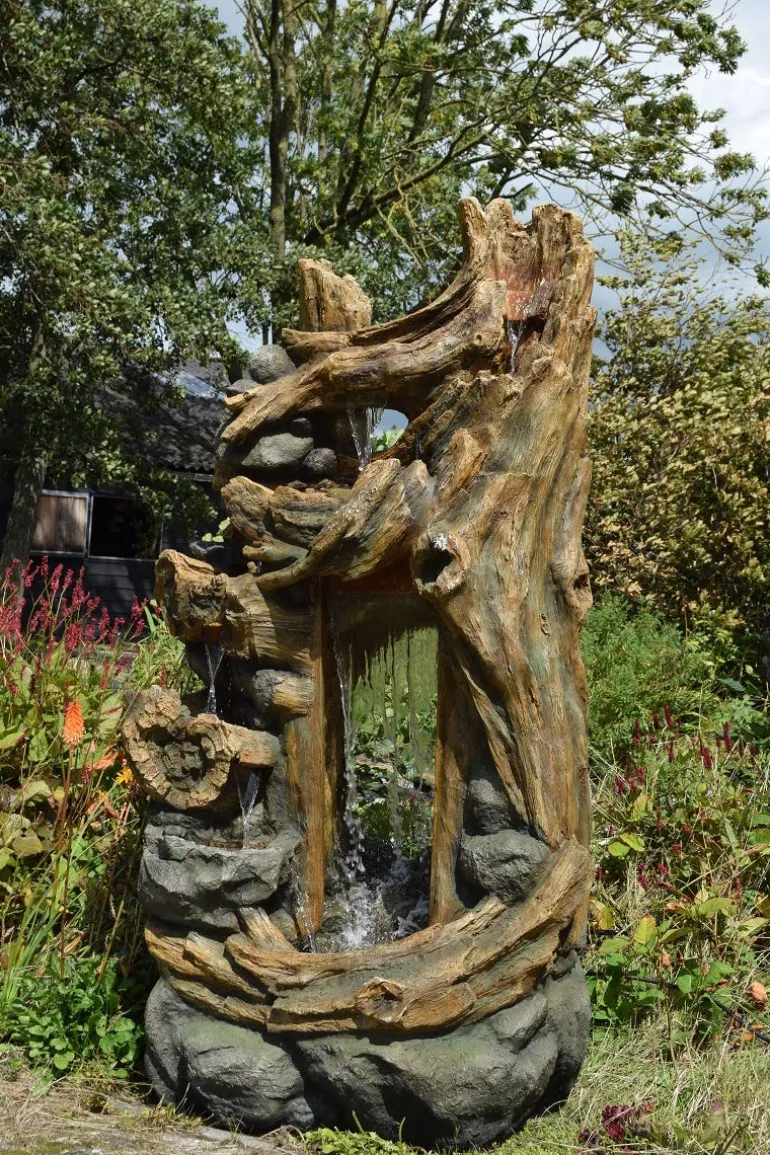 Fontaine Kalloni avec éclairage Led - L.104 x H.207 x l.65cm