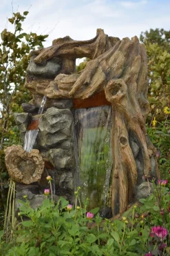 Fontaine Sartene avec éclairage Led - L.100 x H.180 x l.79cm
