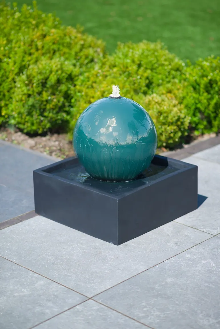 Fontaine Steni avec éclairage Led - L.50 x H.53 x l.50cm