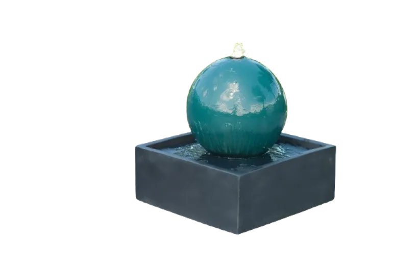Fontaine Steni avec éclairage Led - L.50 x H.53 x l.50cm