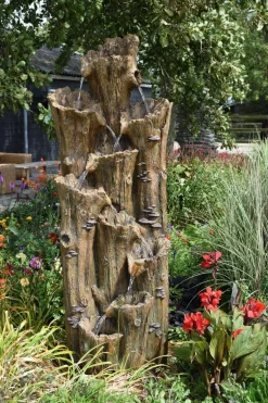 Fontaine Tiros avec éclairage Led - L.74 x H.200 x l.70cm