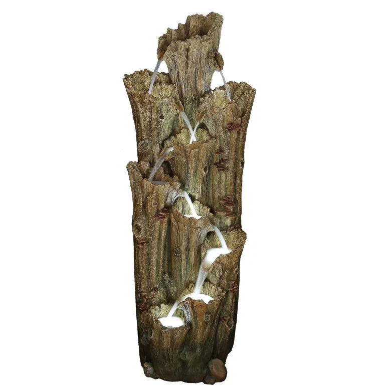 Fontaine Tiros avec éclairage Led - L.74 x H.200 x l.70cm