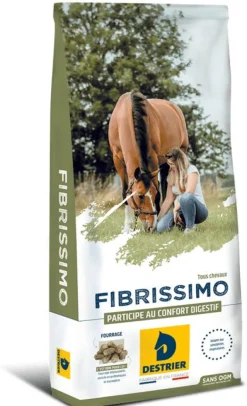 Fourrage compacté Fibrissimo 20 kg DESTRIER