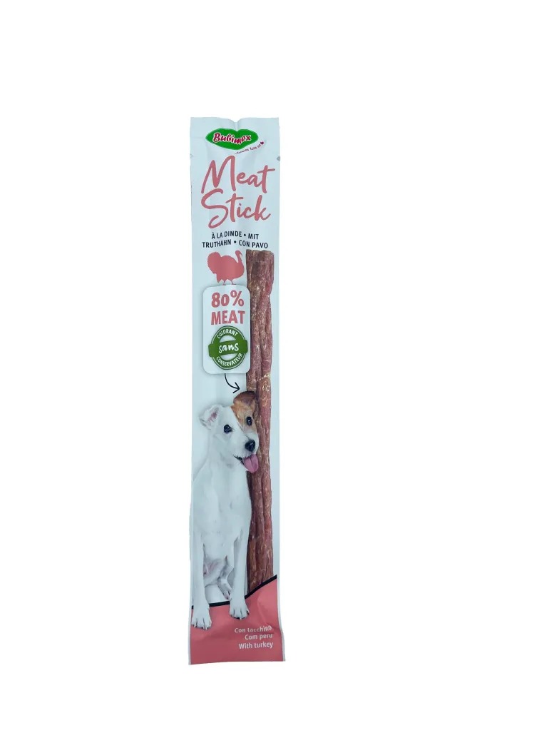 Friandise pour chien Meat stick à la dinde 12g BUBIMEX