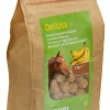 Friandises Delizia pour chevaux 1kg banane