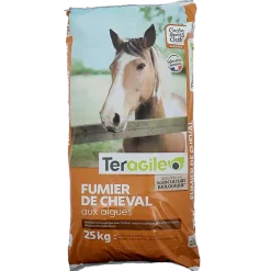 Fumier de cheval aux algues Teragile 25kg TERAGILE