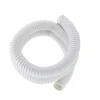Gaine PVC annelée blanche 1,5m pour embouts Ø40mm