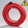 Gaine TPC Ø50 rouge 25m pour câbles électriques