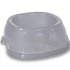 Gamelle pour chien plastique antidérapante gris 0,6L ZOLUX