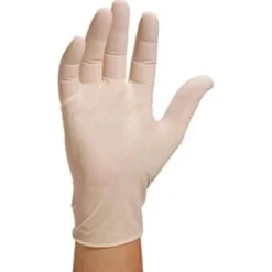 Gants à usage unique en latex micropoudré (x100)