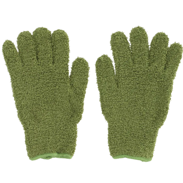 Gants antipoussière verts Taille unique