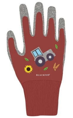 Gants de jardin enfant ROBIN rouge