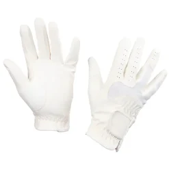 Gants d'équitation Gloria blanc T.7
