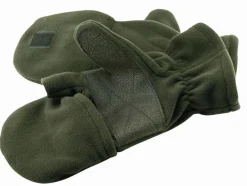 Gants-Moufles de chasse polaire renforts paume PERCUSSION