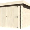 Garage bois GALAN 28 mm 326 x 480 cm