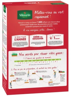 Gazon 7 jours 1 kg VILMORIN