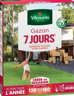 Gazon 7 jours 3 kg VILMORIN
