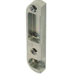 Gâche centrale à encastrer pour crémones Decena 90x18x9mm