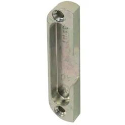 Gâche galet à encastrer pour crémones Decena 85x12x9mm