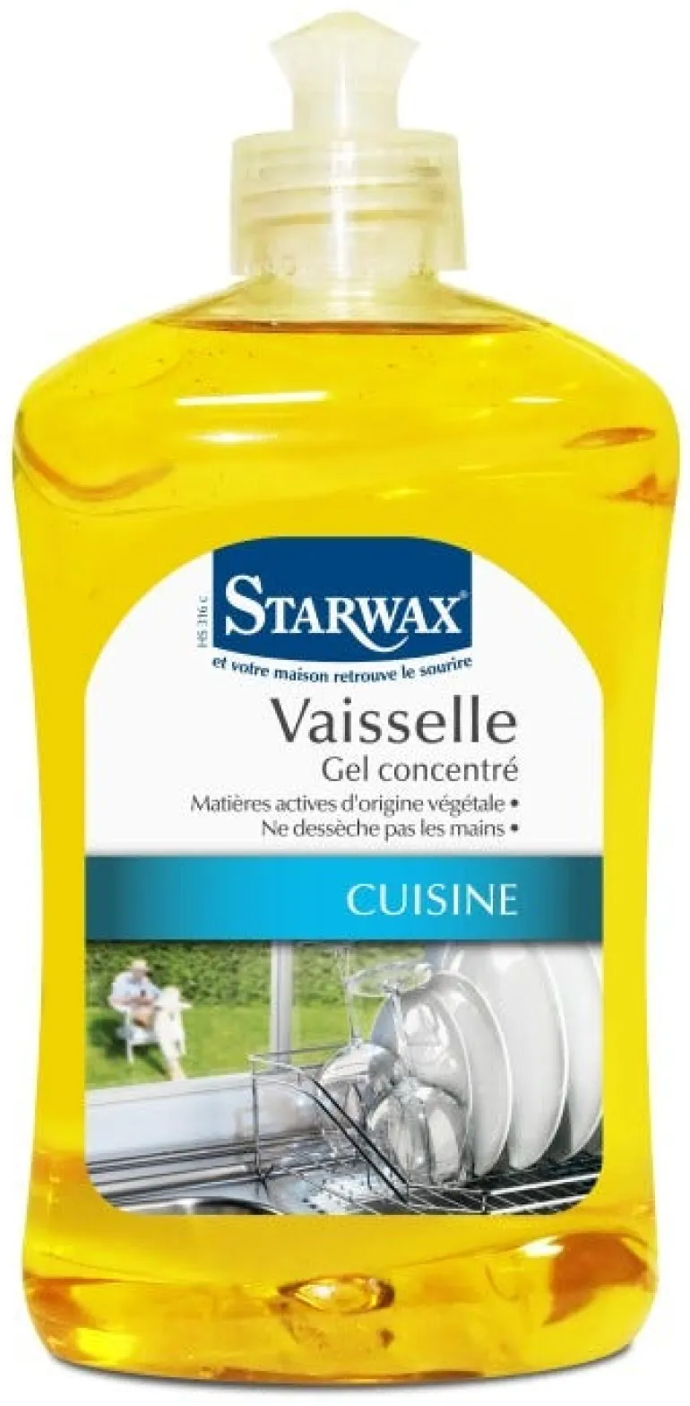 Gel concentré spécial vaisselle parfum citron 500ml