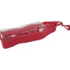 Gourde plastique pliable Bivouak 450ml rouge ZOLUX