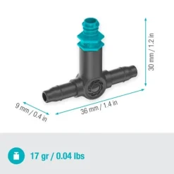 Goutteur en ligne auto-régulant GARDENA x10