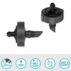 Goutteur fin de ligne régulateur de pression 2L/h GARDENA