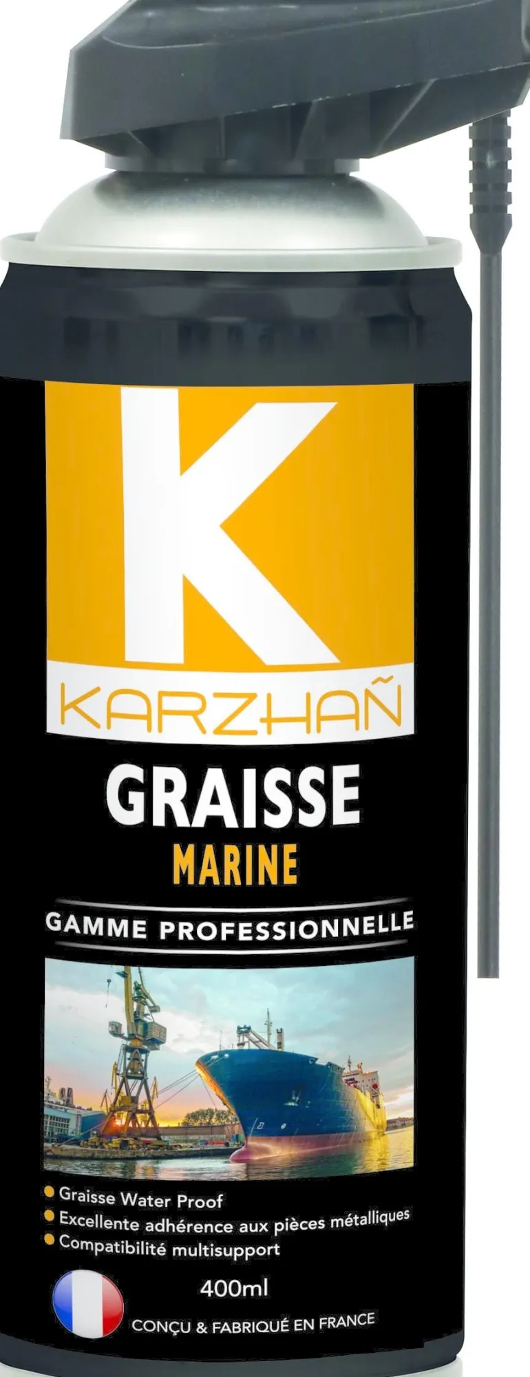 Graisse marine aérosol 400ml KARZHAN