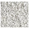 Gravier de marbre blanc de Carrare calibre 8/12 sac de 25 kg