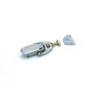 Grenouillère à crosse réglable 70x37x1mm acier zingué (x1)