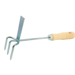 Griffe 3 dents + piolet 30 cm acier galva