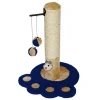 Griffoir Pooky pour chat bleu/beige 47 cm