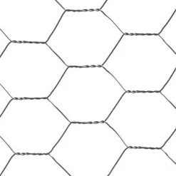 Grillage triple torsion galvanisé maille 13mm H.0,5m x L.3m