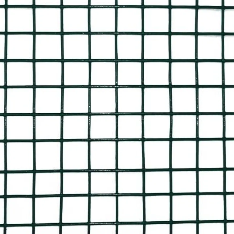 Grillage volière maille 13mm vert H.0,5m x L.5m