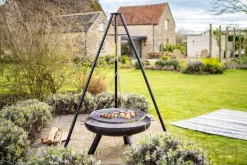 Grille de cuisson réglable pour Brasero argent Ø60 cm