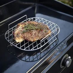 Grille de cuisson indirecte ou de repos en inox