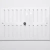 Grille en alu réglable 0,8mm blanc 17x25 cm